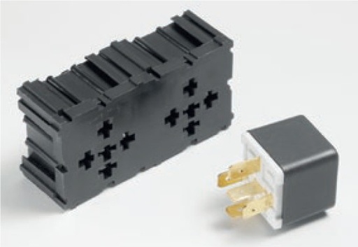 [03540536Z] Relay base module - 2-pole for mini relays