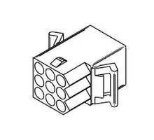 [03-09-1091] Socket housing, MOLEX, 9-pin, series 1292 
