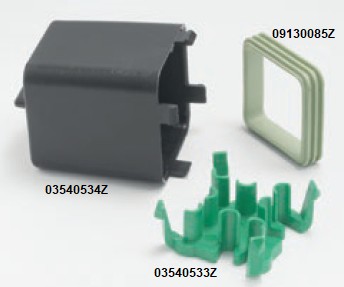 [03540534Z] SPLASH PROOF COVER FOR: 4-POSITION MINI FUSE MODULE