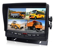 [KM.X.0002] 7" Quad Monitor with bracket