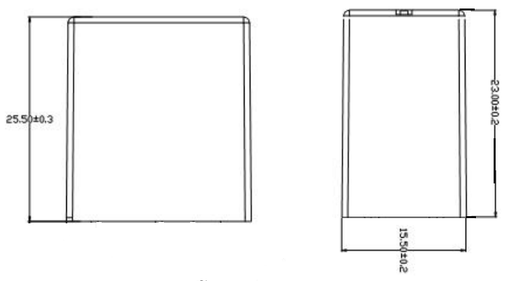 [GEH0009] Microrelay Housing 23x15,5x25,5mm