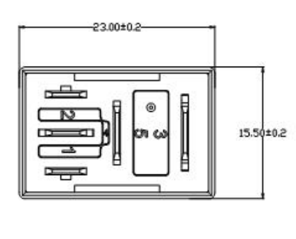 [ZUB000009] Microrelay Base Plate 5-pol.