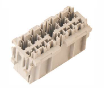 [EBF-1903] Modul Fuse Base Connector - 6-way - Material: Nylon6/66/FR