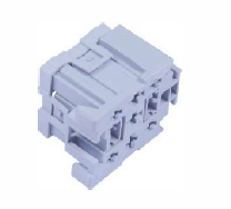 [EBG-RB14] Modul Relaysocket with Secondaylock RBH - 9-way. - Material: Nylon6+10%GF/FR