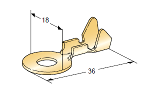 [1602550] Ring cable lug 