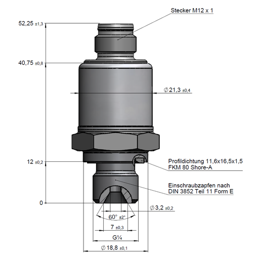 [S-P01ASM] Vacuum Sensor für Bremse