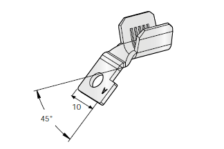 [1605815] Ring cable lug MIDI G135 - POL A - M5 - Cable cross-section: 10-20mm² - Material: CuZn-Sn 