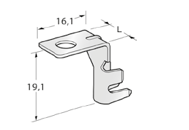 [1605610] MIDI G90 - POL A - Hole: M5 - Cable cross section: 2.5-4mm² - Material: Cu-Sn 