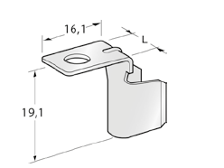 [1605900] MIDI G90 UNI - Hole: M5 - Cable cross section: 25-35mm² - Material: Cu-Sn 