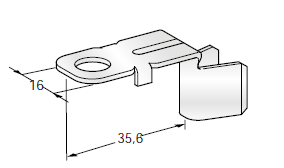 [1606795] Ring cable lug SMT C G90 - Hole: M8 - Cable cross section: 50-70mm² - Material: CuZn-Sn 