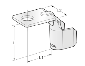 [1608381] Ring cable lug FDU G90 - Hole: M6 - Cable cross section: 25-40mm² - Material: CuZn-Sn 