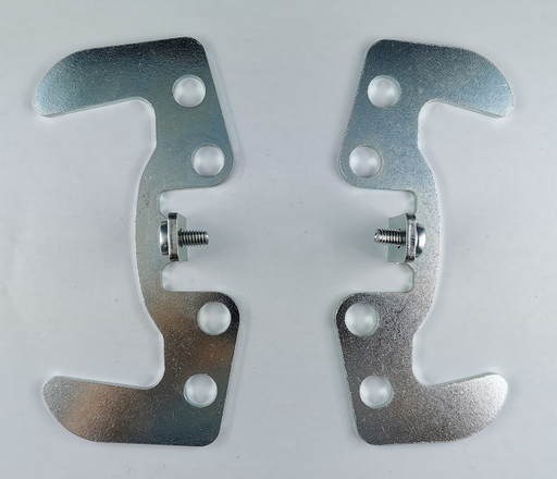 [NH.CX0001] Metal bracket for steering column rubber bellows to hold down (KIT: Front/Rear+2xScrews)