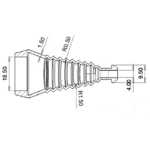 [02PV310001115] Rubber cap for Superseal, 3-pin 