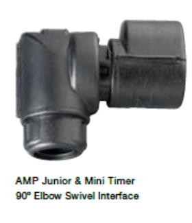 [CI10-90-AM4] ABB - AMP 90 Degree Elbow - Junior Mini Timer Swivel Interface 4-way - NC10