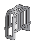 [0100416] MINIVAL IN-LINE holder cover 