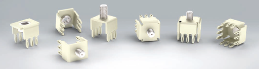 [16.2.0004] BIZON BLOCK - BlueBrass - High Current PCB-Connection