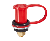 [HQ6299] JUMP START NODE, DUCT BOLT M10, COVER CAP RED