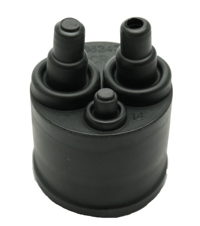 [CR.7.0003] Rubber Cap 3-way for Socket 7-pole Types ISO 1185-N + ISO 3731-S