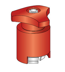 [1506200] Battery clamp (+) - cover PE-NYLON - RED 