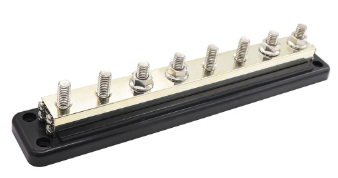 [AOA1149] BusBar 8-way. - M10 studs - 600A 