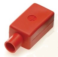 [CR.1.0006] Terminal Cover - Rubber - straight - for 10-70mm² - red