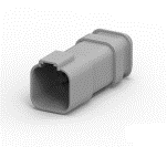 [DT04-6P-E008] Deutsch Housing for Male Terminals 6-pin DT-series - without wedgelock - Version E008