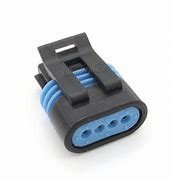 [12162189] Connector housing - Metri-Pack 150 - 4-pin - Blue