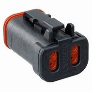 [DT06-4S-CE05] Deutsch Housing for Female Terminals 4-pin (DT) CE - End cap connection - black