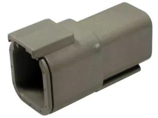 [DTM04-6P] Deutsch Housing for Male Terminals 6-pin (DTM)