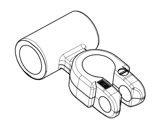 [0056162] Battery clamp (-) - crimp barrel 35mm transverse M8 - 70mm² 