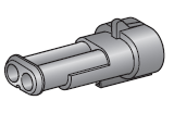 [43BL282104] Superseal, 2-pin - male 