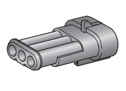[282105-1] Superseal, 3-pin - male 