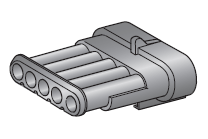 [43BL282107] Superseal, 5-pin - male