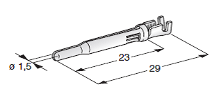 [1108010] For SEAL CONNECTORS MFS M150; Cable cross section: 0.5-1; Material: CuZn-Sn 
