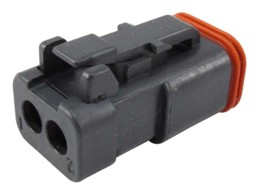 [DT06-2S-E005] Deutsch Housing for Female Terminals 2-pin DT-Serie