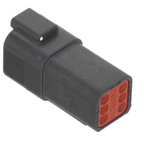 [DT04-6P-E004] Deutsch Housing for Male Terminals 6-pin DT-series - Version E004