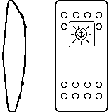 [VVA9C38-100] Contura II Rocker - Anchor light