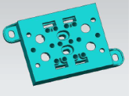 [EGB-MMS6.2] Fuseholder module with bracket - can be combinable for 2 x Mega/1 x Mega 4 x Midi/6 x Midi without cover