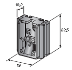 [0300489] Adapter adapter for 4510921 black 