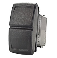 [VLB2S00C-FAZC00-000] Carling Switch Contura 24V - (ON)-OFF-(ON) - Rocker Contura XIV black