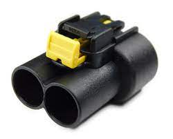 [4540112] 2-WAY POWER CONNECTORS - wasserdichtes FEMALE GEHÄUSE mit Dichtung - Farbe: blau (copy)