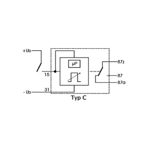 [ZRP2410C.0.5.15] Zeitrelais 24V - 10A/15A - 60....900sec - abfallverzoegert
