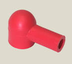 [CR.1.0018] Isolierkappe für Ringkabelschuh / Polabdeckung - rot - 16mm² / 691N (copy)