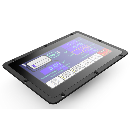 [CANDi7O] CVEP Display 7" - Optical bonding - CAN Interface - Housing can be screwed from the front