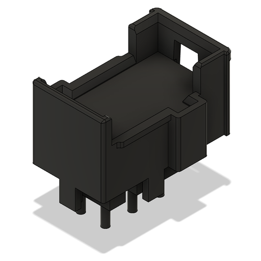 [400100ABK] Plug connector JPT 6-pin - press-fit technology - black