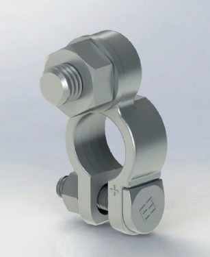 [0060012] Battery terminal (+) - M6 - 50mm² - M8 ring cable lug gland