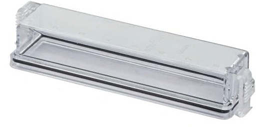 [H1205] Cover for Fuse Box UniVal/normOTO - 8-way - transparent