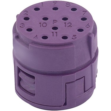 [73002740] EPIC® CIRCON M23 beech insert 73002740 EPIC® M23 8+1P LAPP