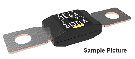 [0898250.U-2M8] Littelfuse Mega High Performance Fuse 70V 250A Pink - pitch 56mm