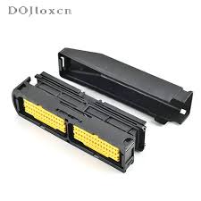 [211PC902S0008] Socket housing + Cover - Aptiv - Serie Sicma  - 90-pin - including contacts - black